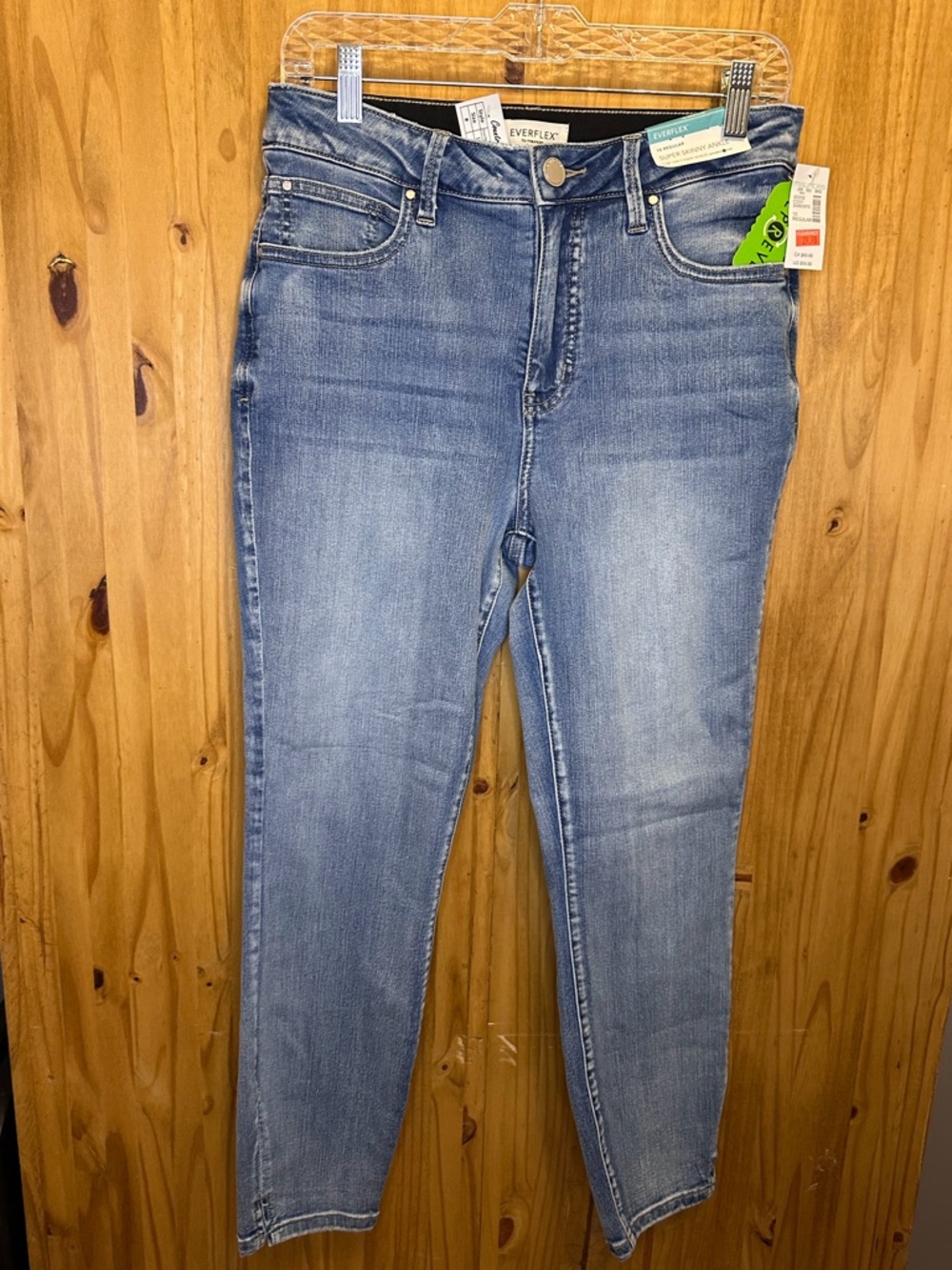 Maurices Light Blue Skinny Jeans — Everflex Stretch